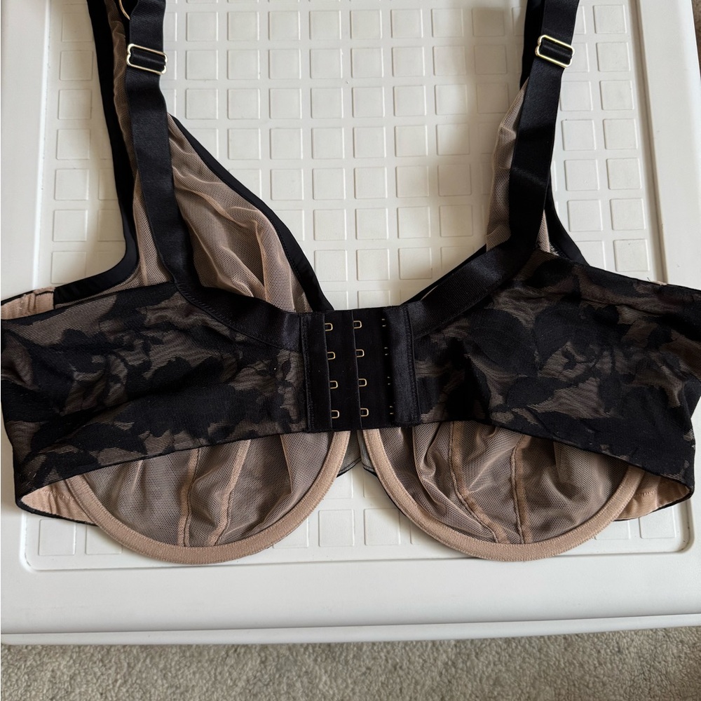 Thirdlove Dark Patterned Lace Bra - image 2
